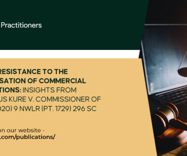 Judicial Resistance To The Criminalisation Of Commercial Transactions